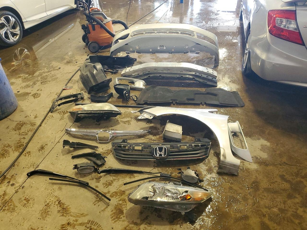 2012 Honda Civic Ex Серебряный vin: 2HGFB2F81CH503745