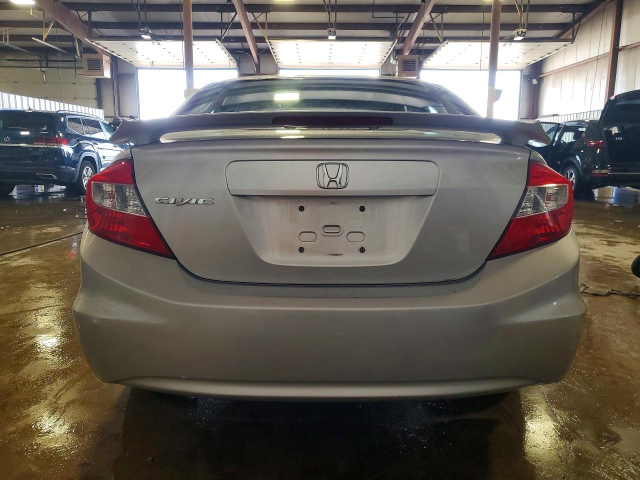 2012 Honda Civic Ex Серебряный vin: 2HGFB2F81CH503745