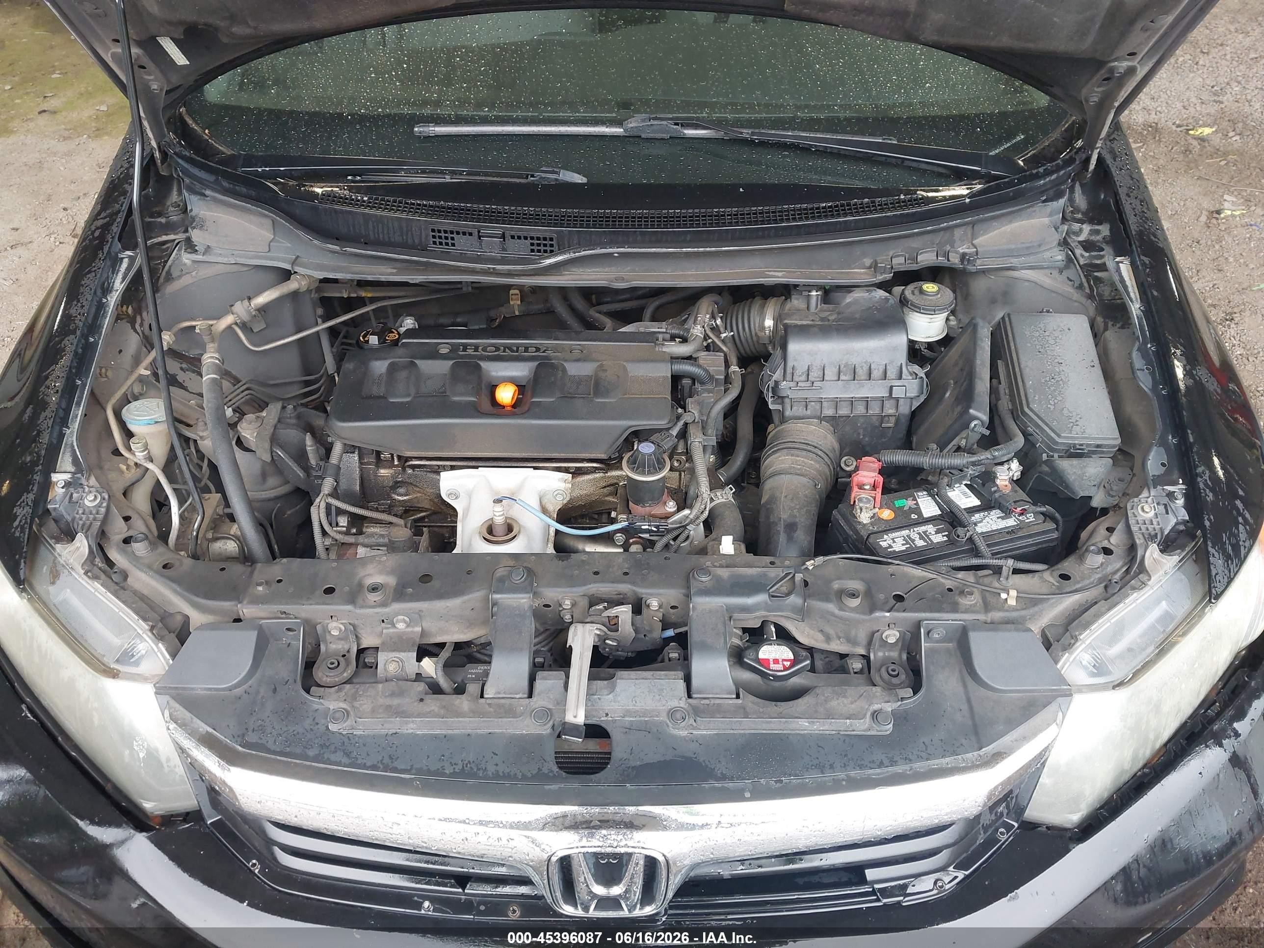 2012 Honda Civic Ex Black vin: 2HGFB2F81CH511912