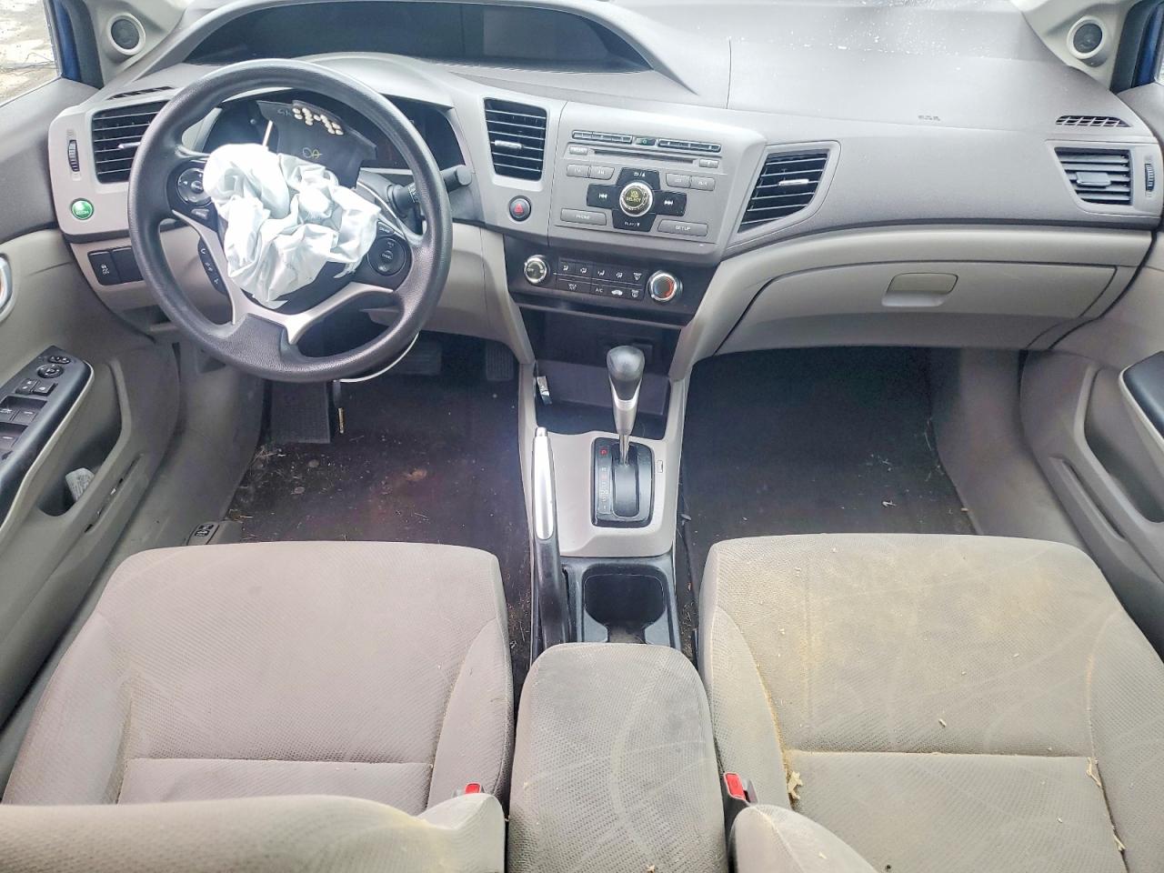 2012 Honda Civic Ex Blue vin: 2HGFB2F81CH513191