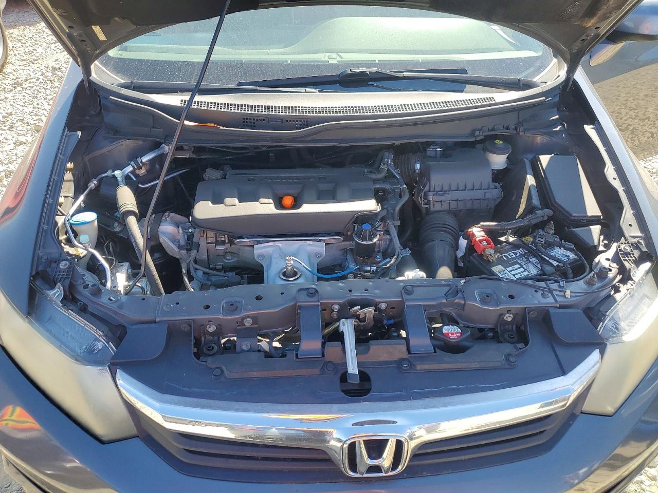 2012 Honda Civic Ex Gray vin: 2HGFB2F81CH574508
