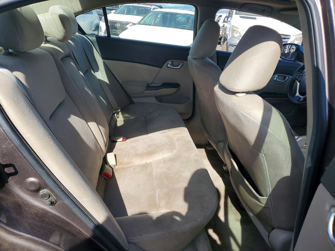2012 Honda Civic Ex Серый vin: 2HGFB2F81CH594449