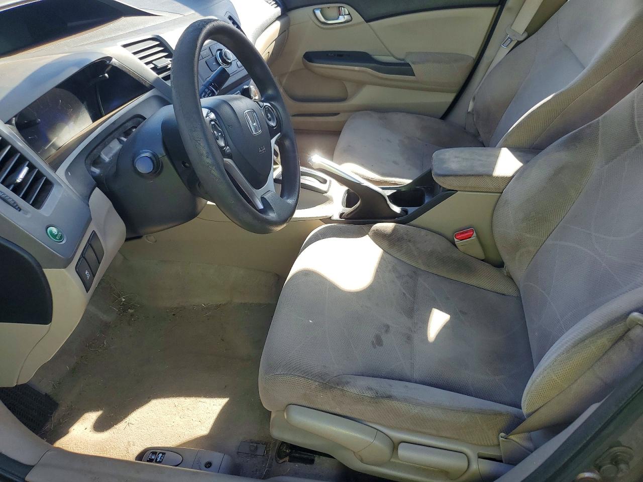 2012 Honda Civic Ex Серый vin: 2HGFB2F81CH594449
