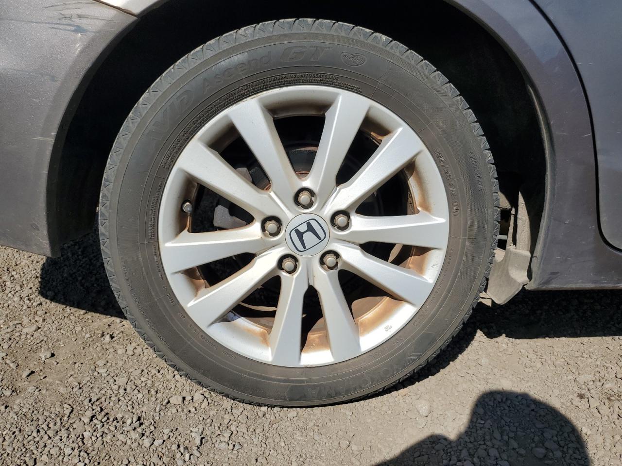 2012 Honda Civic Ex Серый vin: 2HGFB2F81CH594449 Damage: Right Rear Wheel, Curb Rash, 5 To 6 Inches