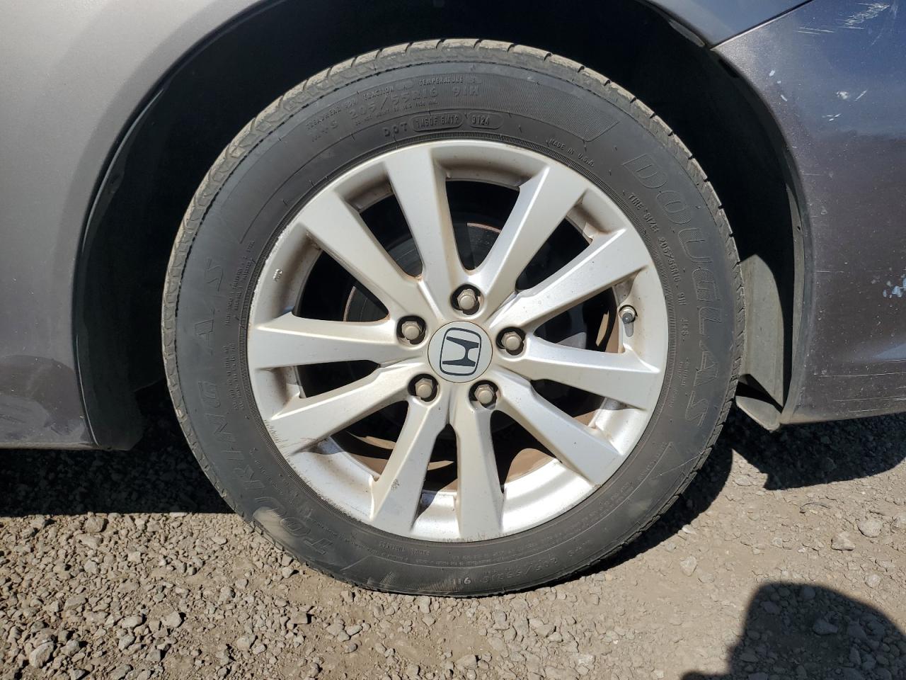 2012 Honda Civic Ex Серый vin: 2HGFB2F81CH594449 Damage: Right Front Wheel, Curb Rash, 6 To 7 Inches