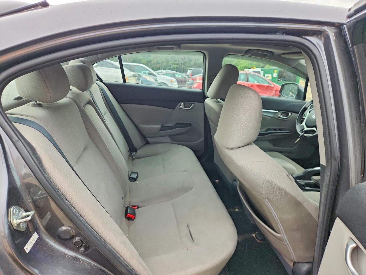 2013 Honda Civic Ex Серый vin: 2HGFB2F81DH500944