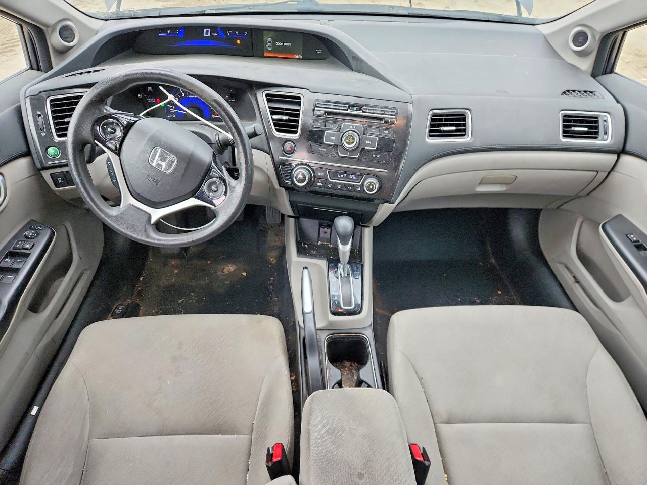 2013 Honda Civic Ex Серый vin: 2HGFB2F81DH500944