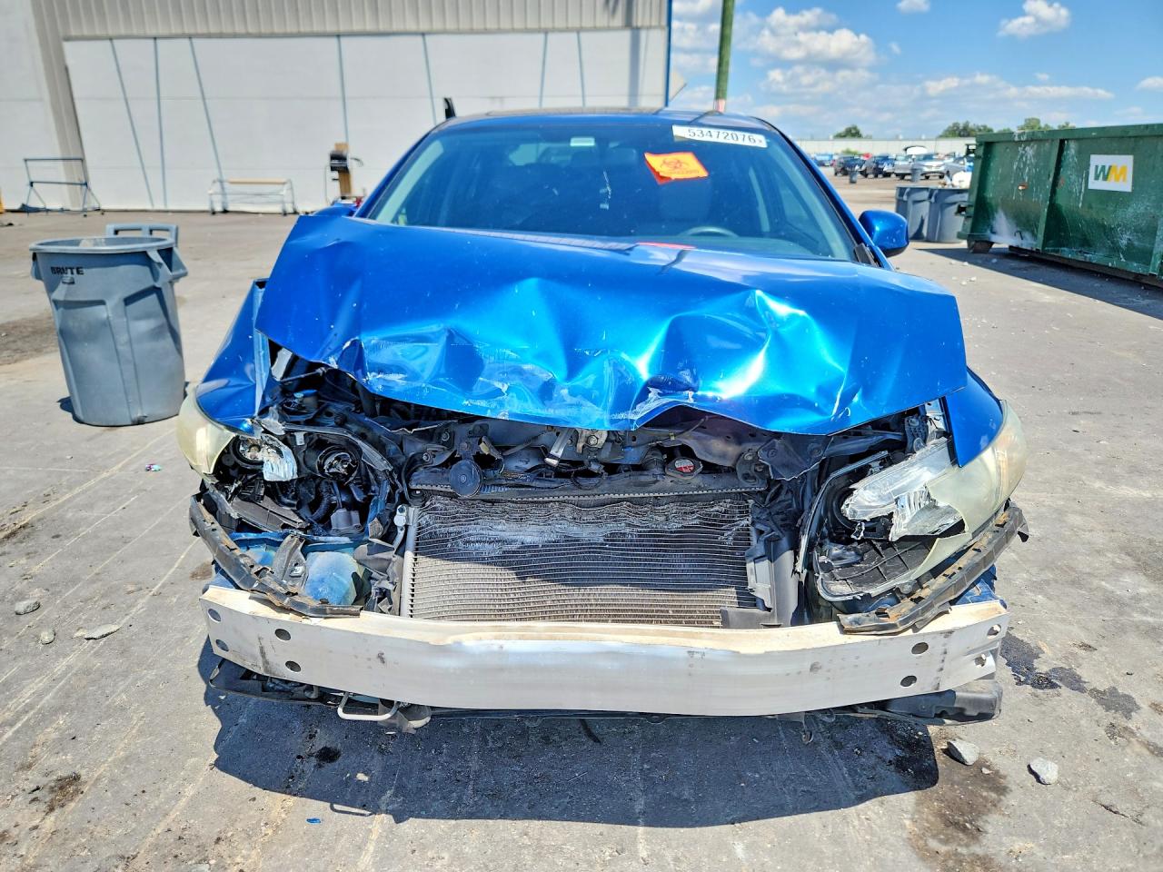 2013 Honda Civic Ex Blue vin: 2HGFB2F81DH505674