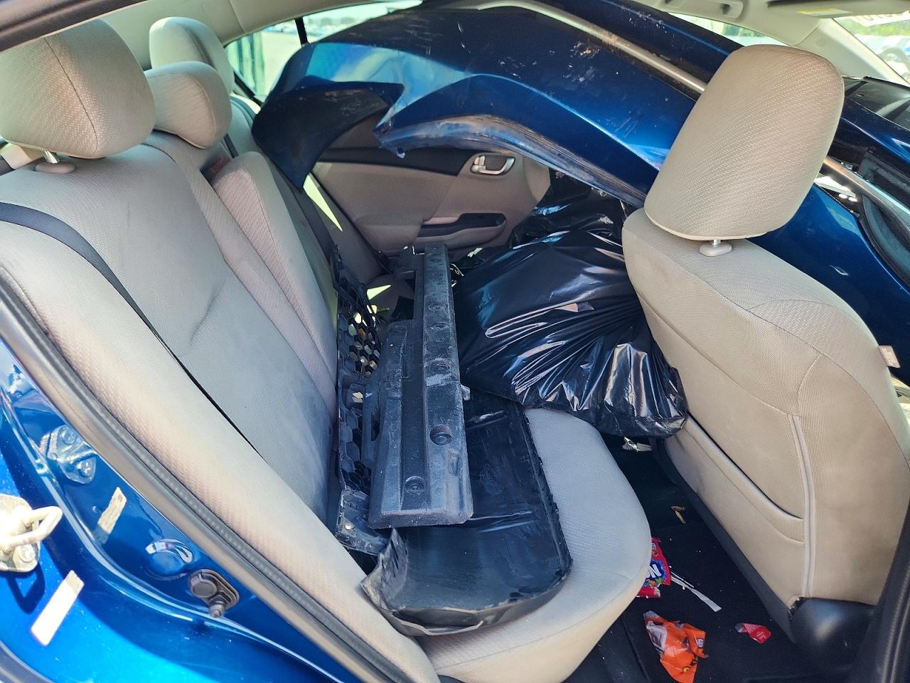 2013 Honda Civic Ex Blue vin: 2HGFB2F81DH505674