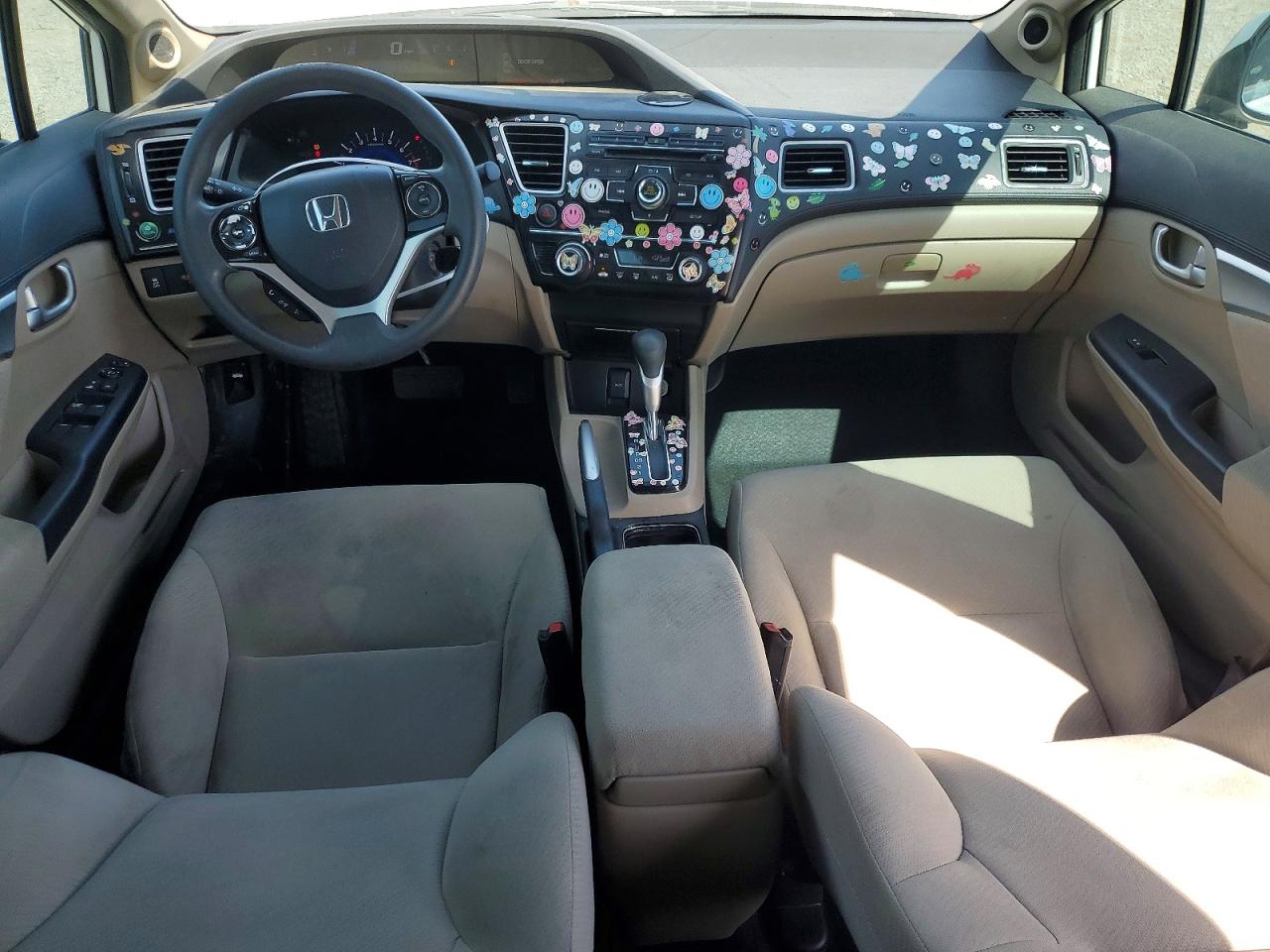 2013 Honda Civic Ex Белый vin: 2HGFB2F81DH510048