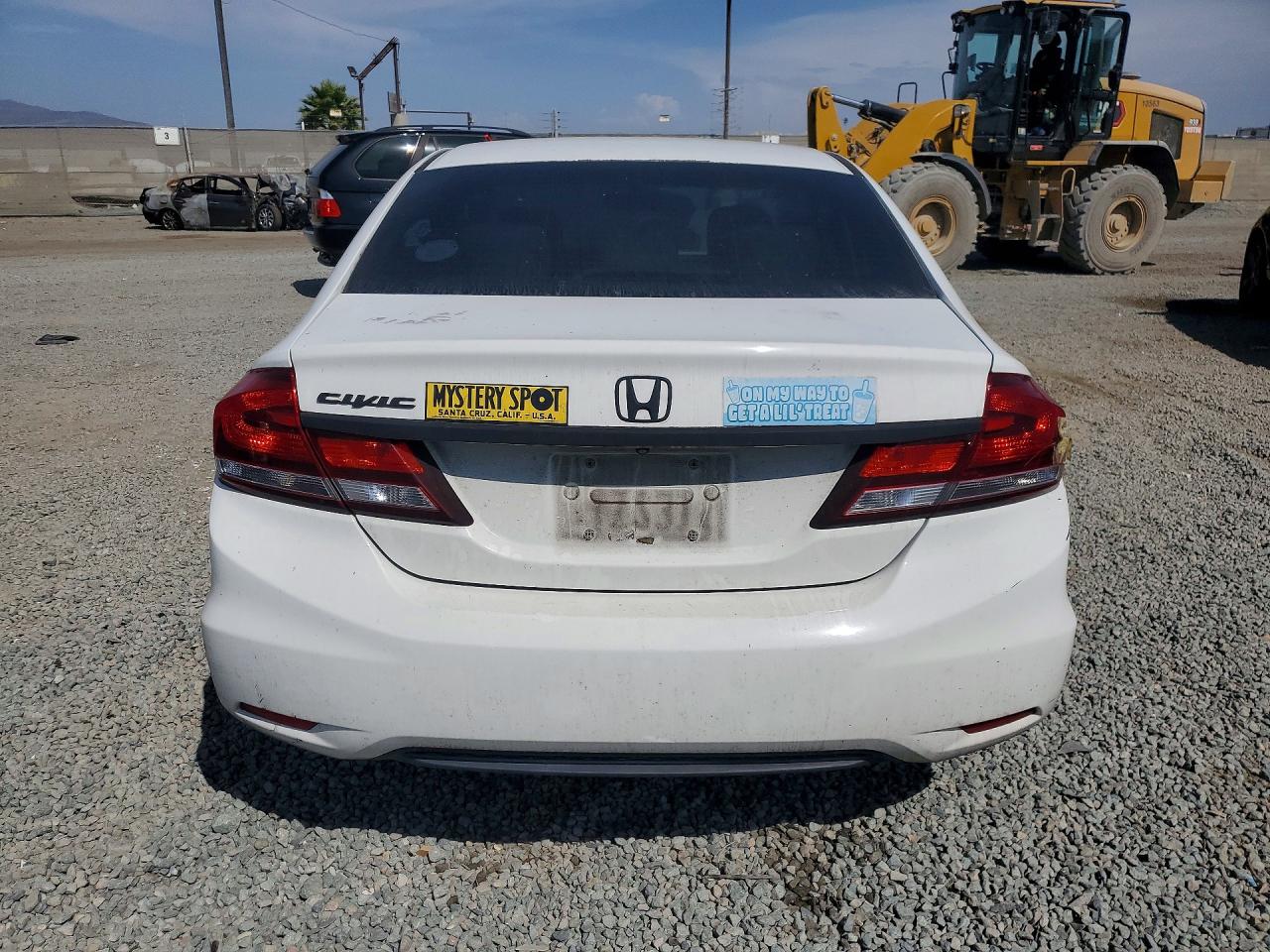 2013 Honda Civic Ex Белый vin: 2HGFB2F81DH510048