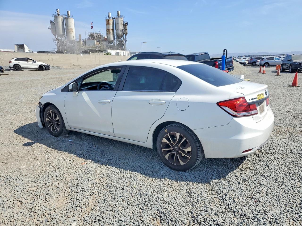 2013 Honda Civic Ex Белый vin: 2HGFB2F81DH510048