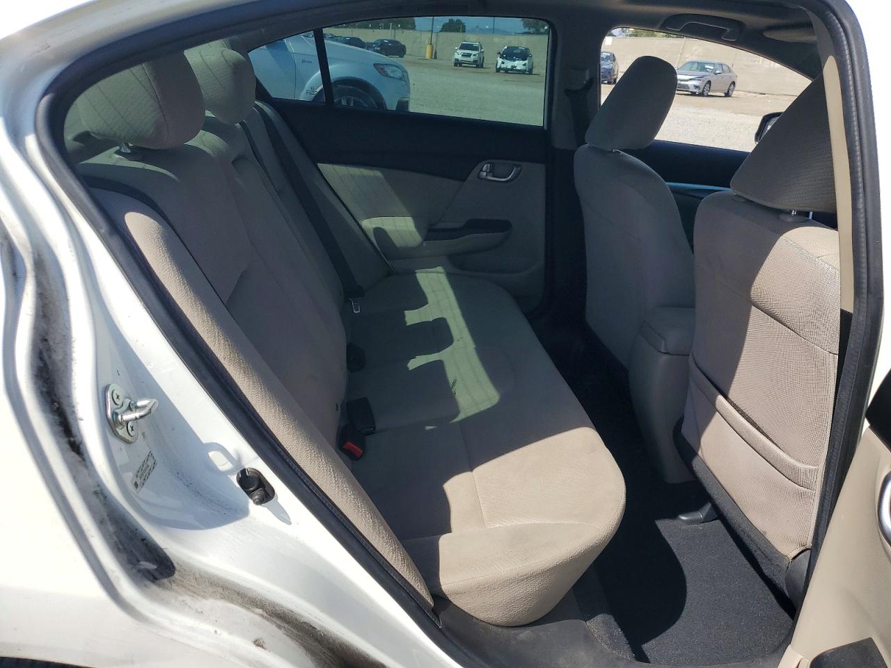 2013 Honda Civic Ex Белый vin: 2HGFB2F81DH510048