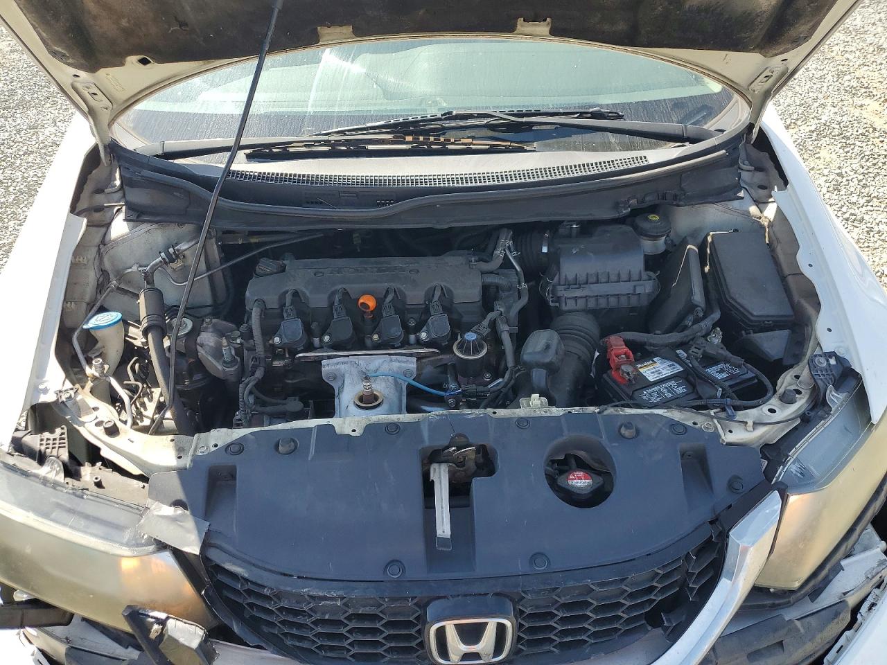 2013 Honda Civic Ex Белый vin: 2HGFB2F81DH510048