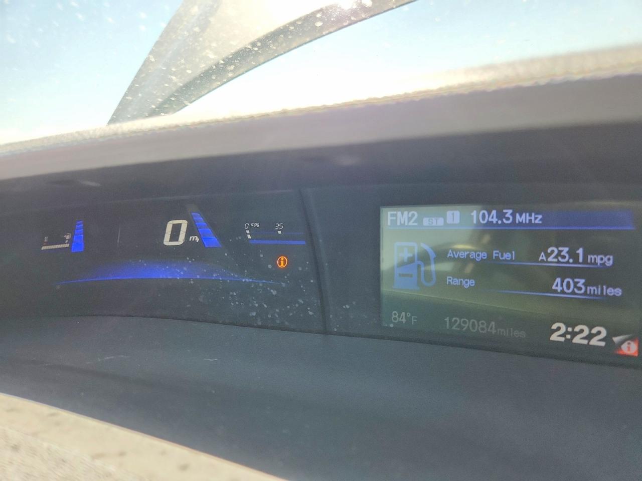 2013 Honda Civic Ex Gray vin: 2HGFB2F81DH524516