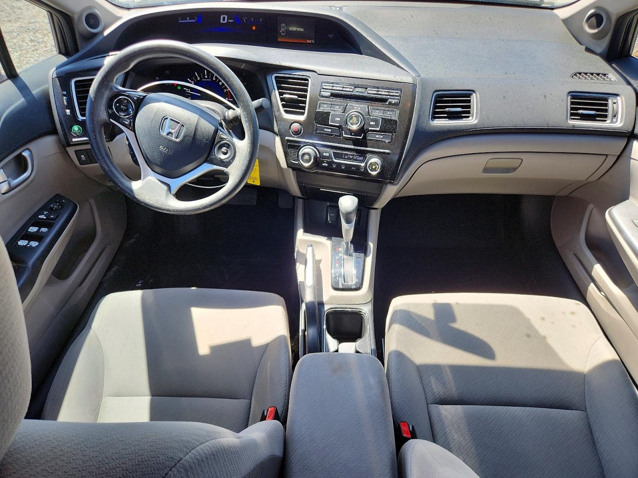 2013 Honda Civic Ex Gray vin: 2HGFB2F81DH524516