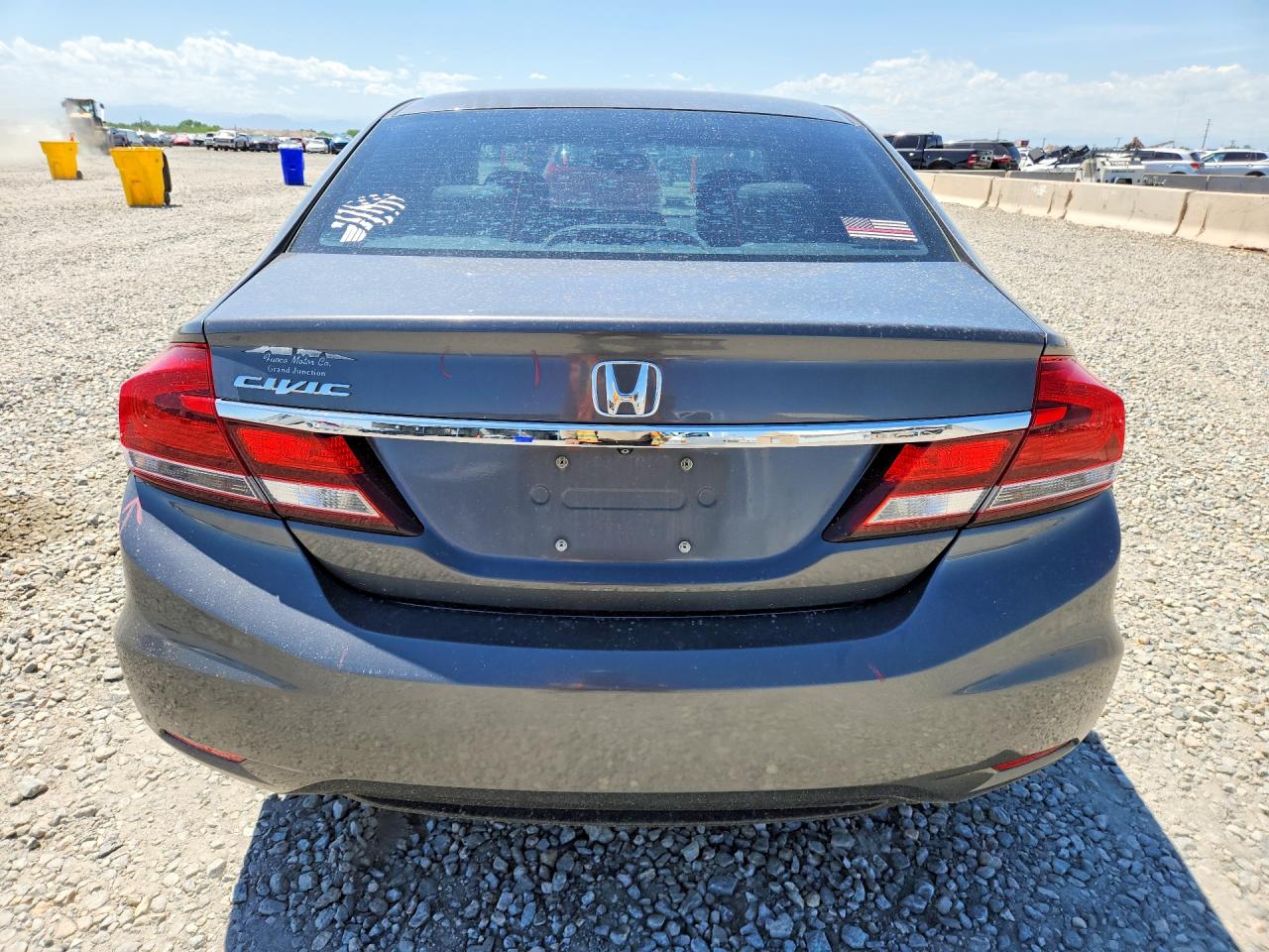 2013 Honda Civic Ex Gray vin: 2HGFB2F81DH524516