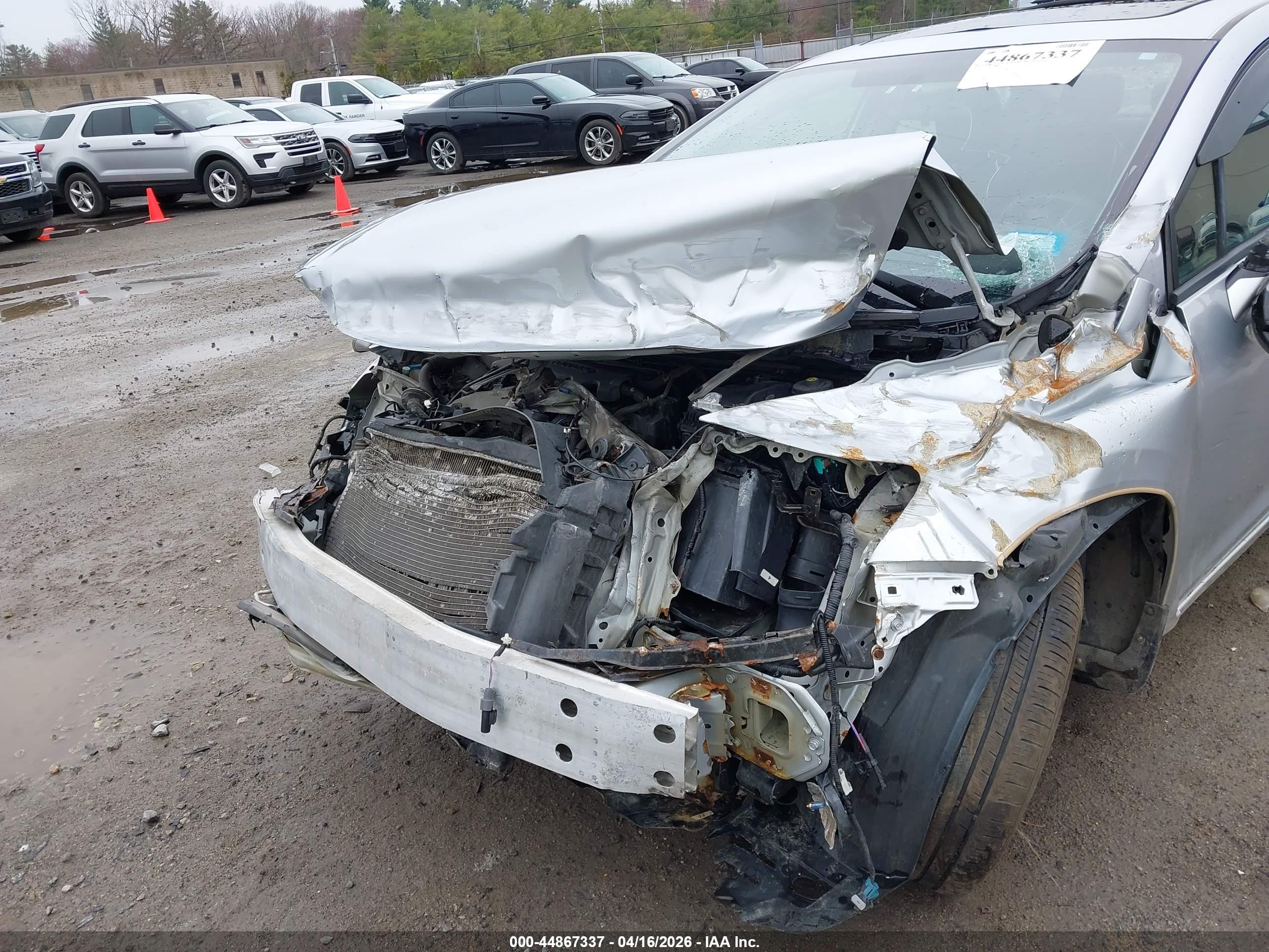 2013 Honda Civic Ex Серебряный vin: 2HGFB2F81DH525021