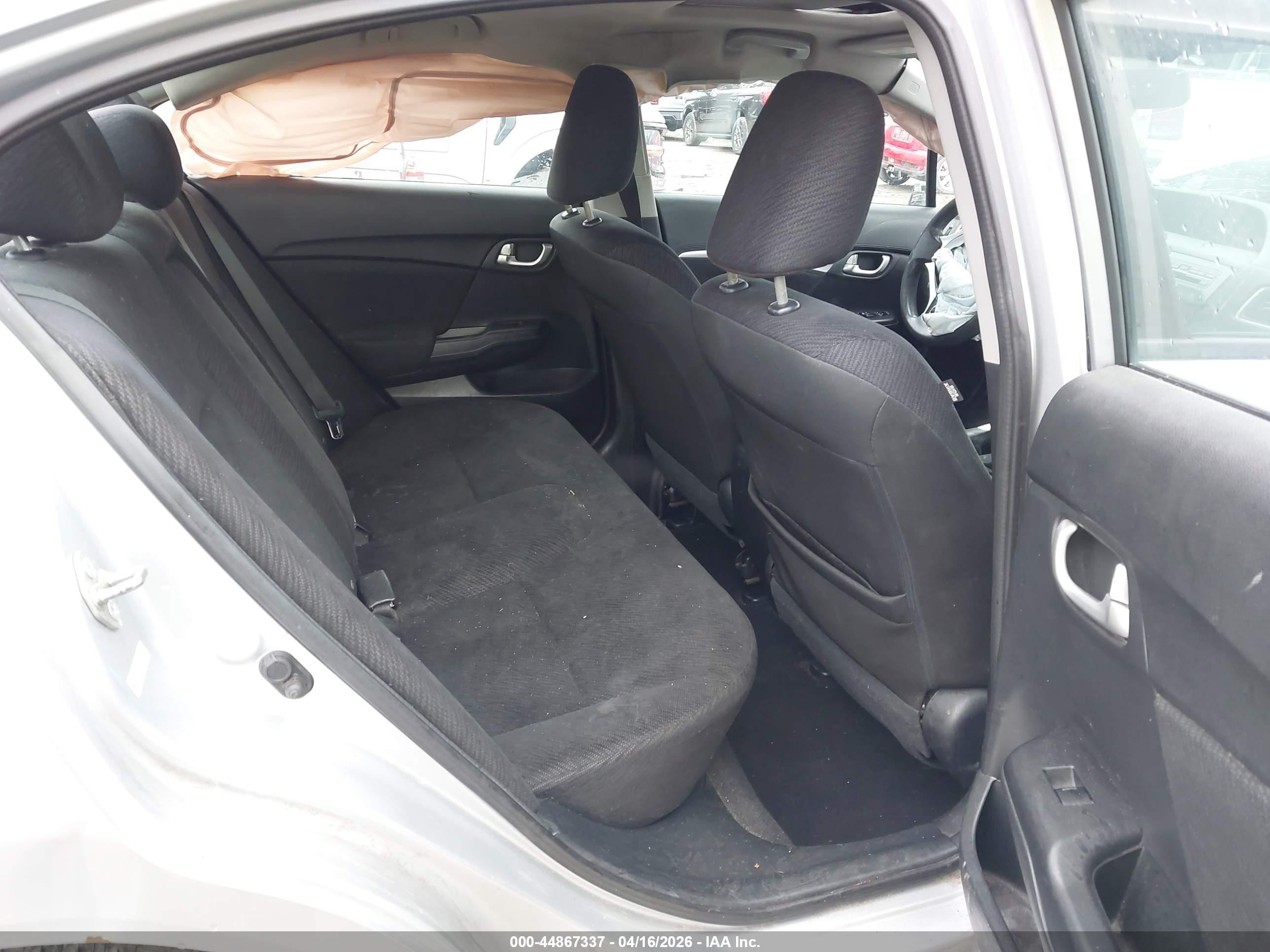 2013 Honda Civic Ex Серебряный vin: 2HGFB2F81DH525021