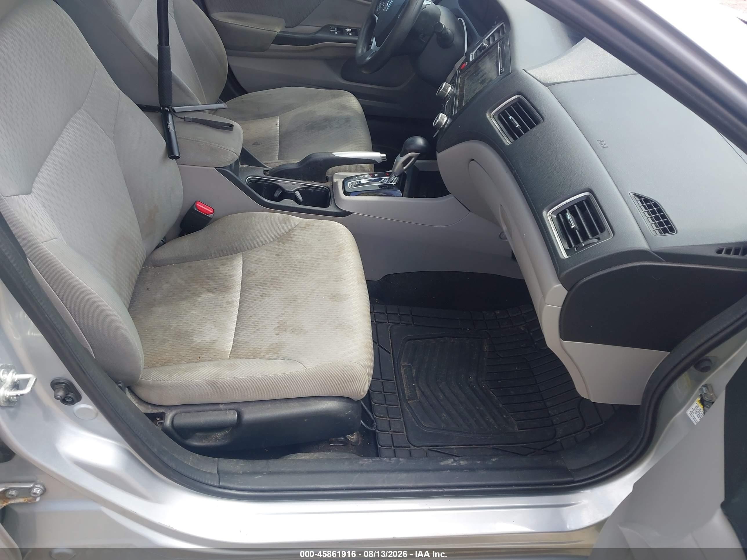 2014 Honda Civic Ex Silver vin: 2HGFB2F81EH538675