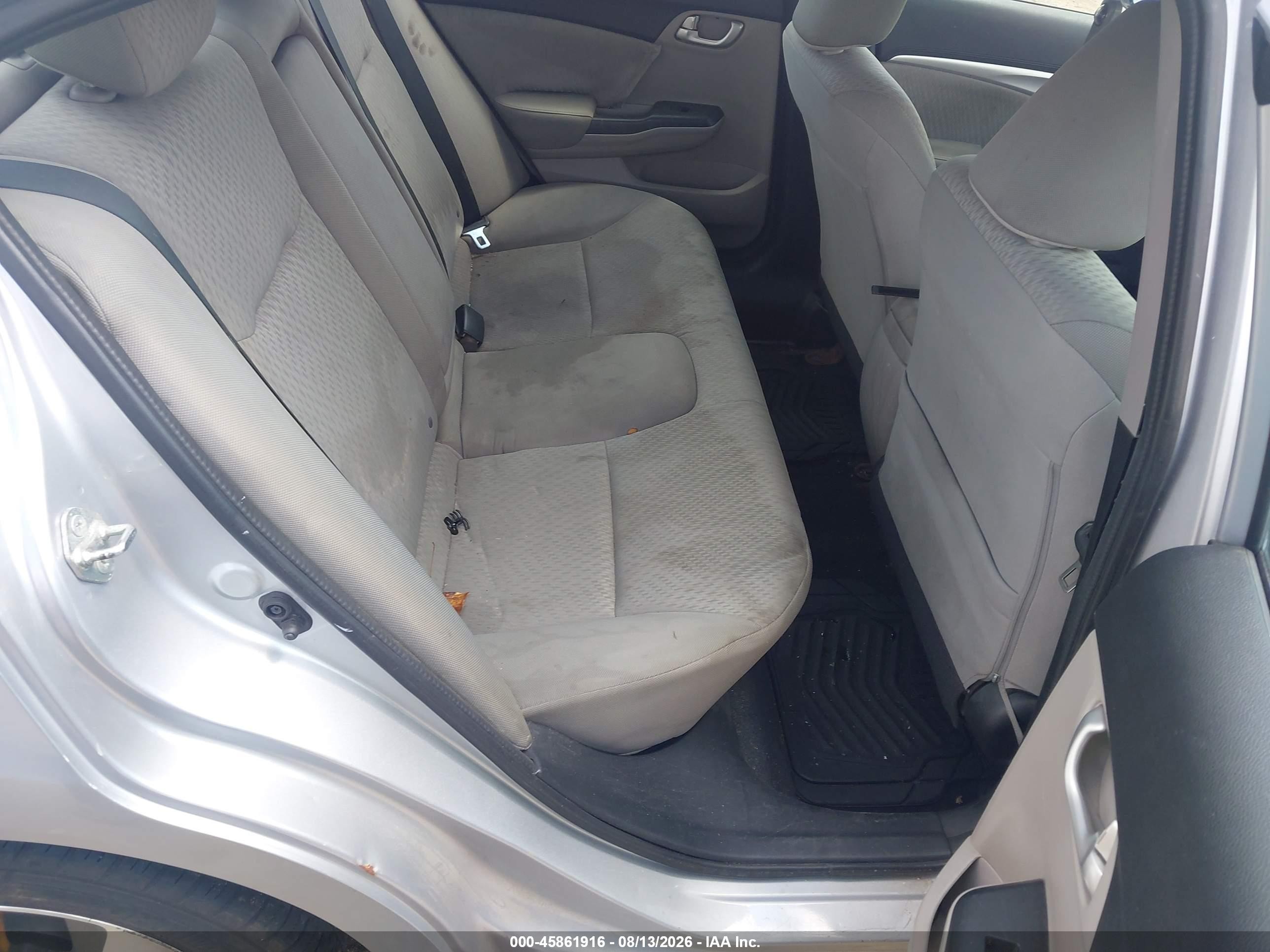 2014 Honda Civic Ex Silver vin: 2HGFB2F81EH538675
