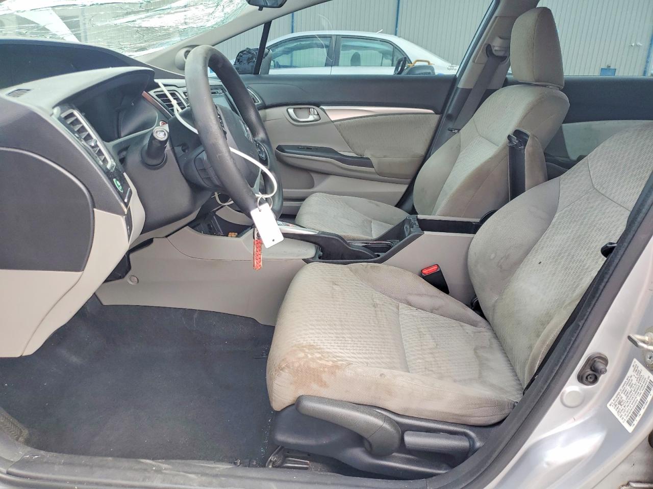 2014 Honda Civic Ex Silver vin: 2HGFB2F81EH550034