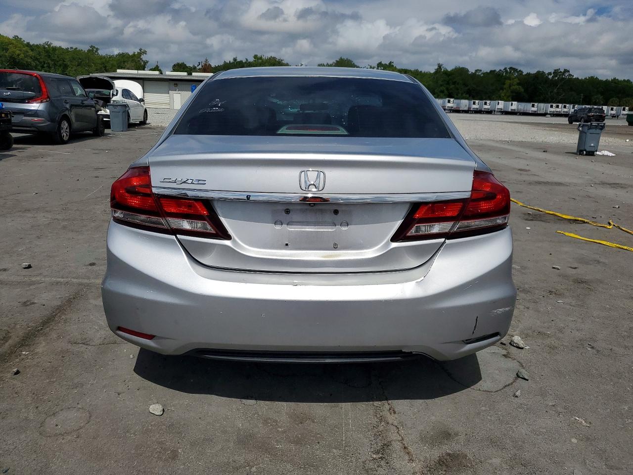 2014 Honda Civic Ex Silver vin: 2HGFB2F81EH550034