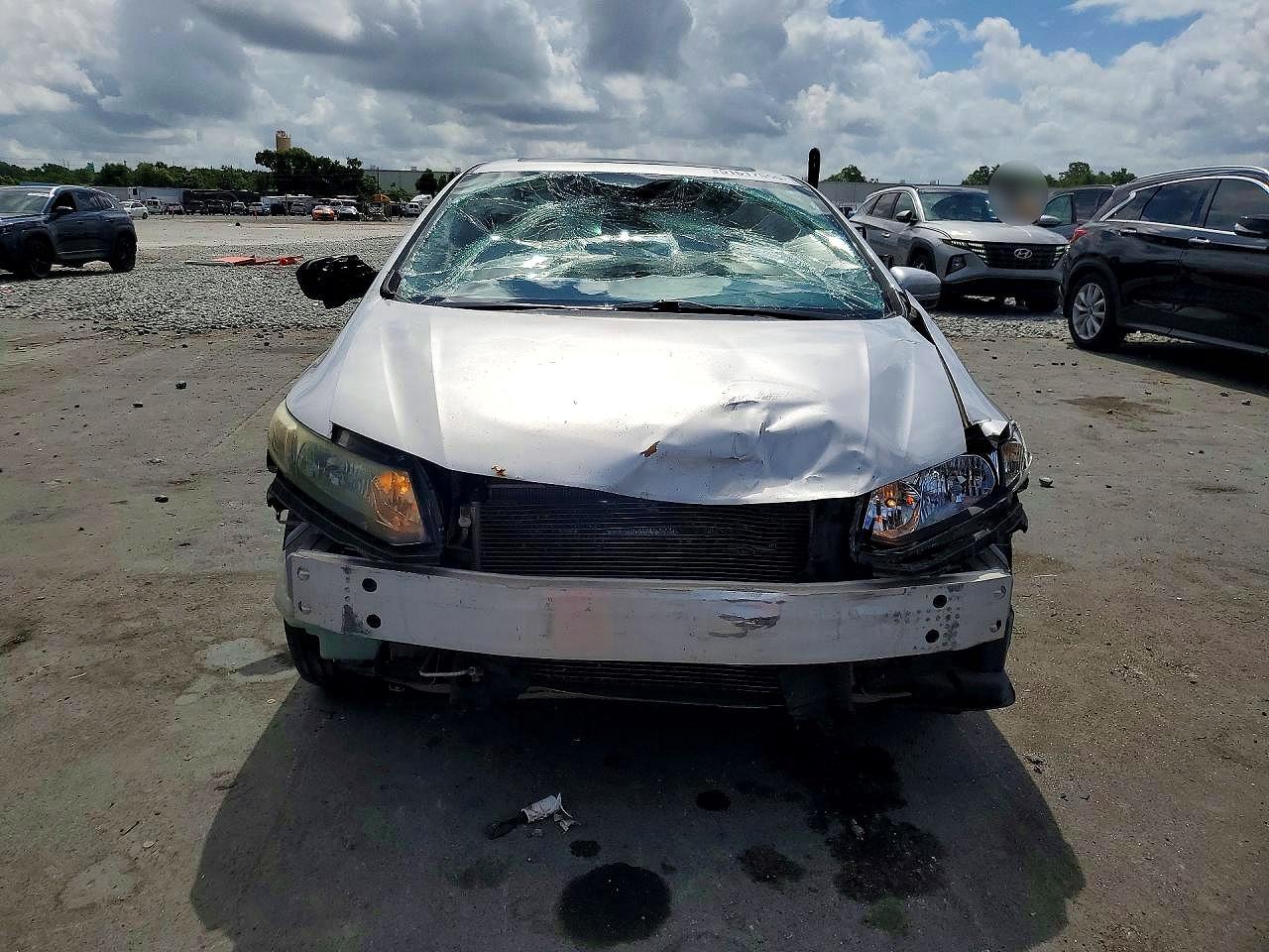 2014 Honda Civic Ex Silver vin: 2HGFB2F81EH550034