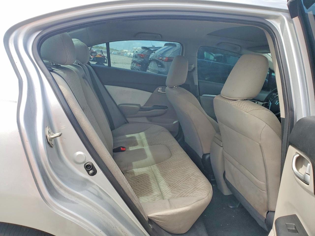 2014 Honda Civic Ex Silver vin: 2HGFB2F81EH550034