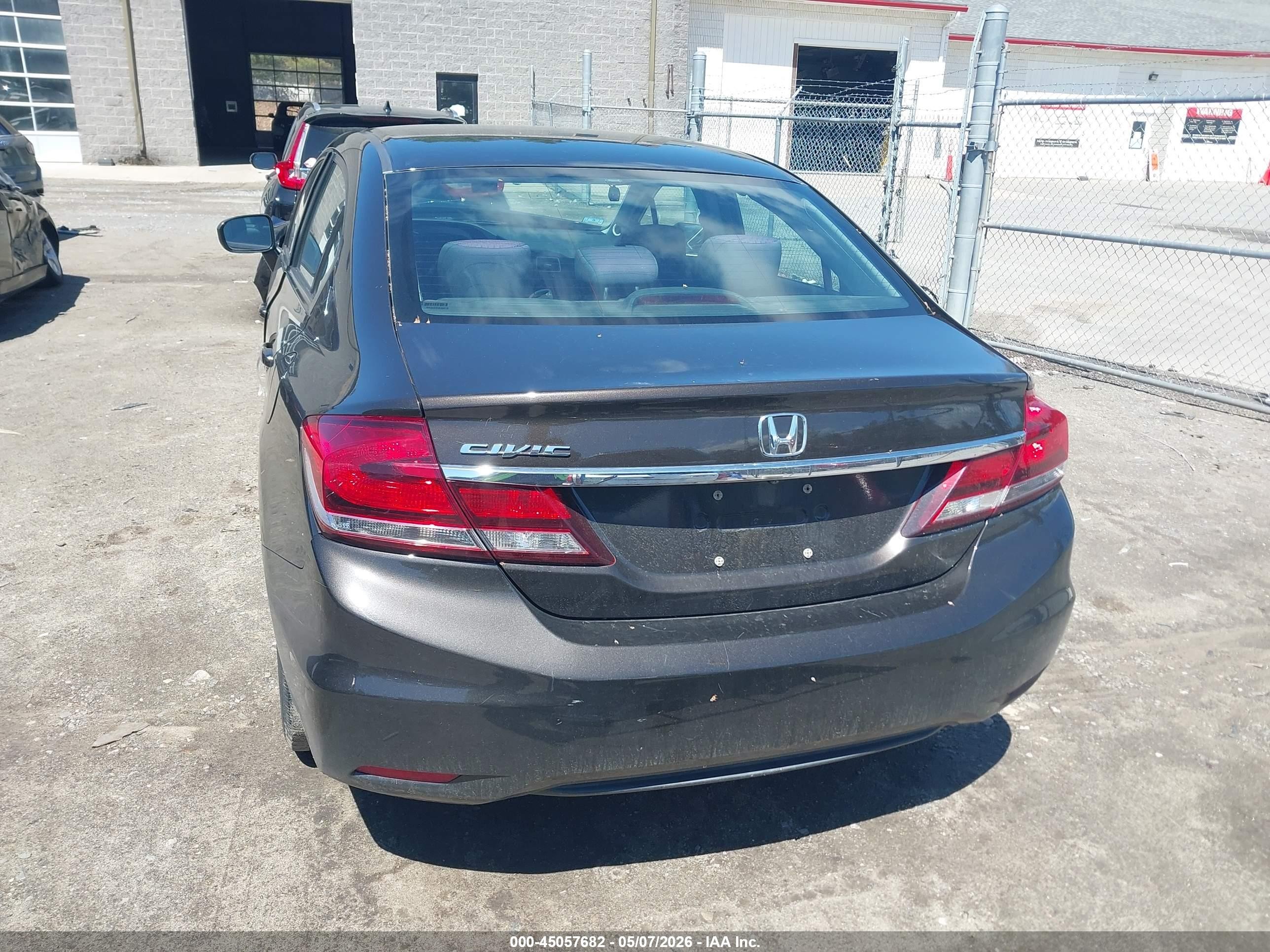 2014 Honda Civic Ex Black vin: 2HGFB2F81EH557596