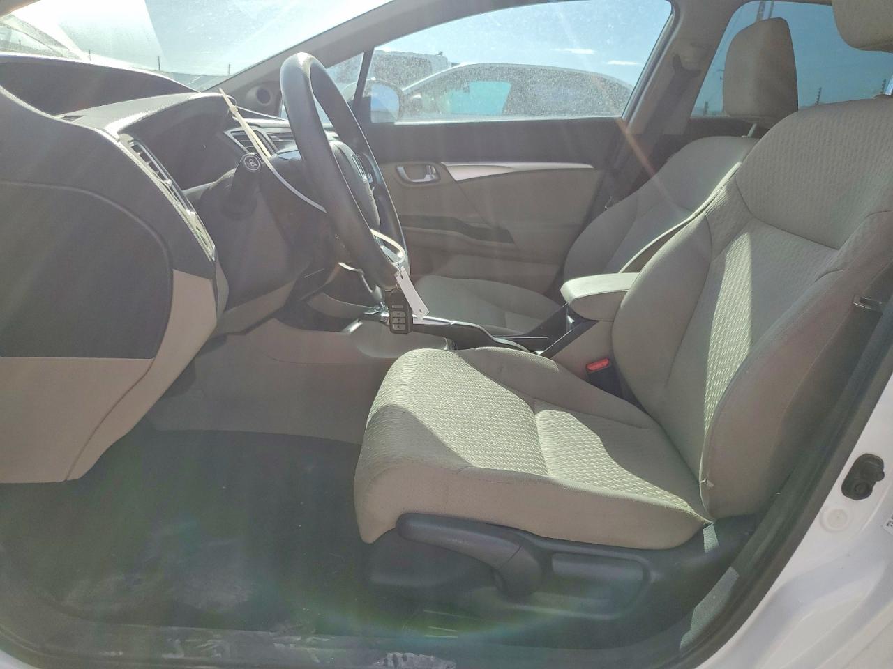 2015 Honda Civic Ex White vin: 2HGFB2F81FH514717