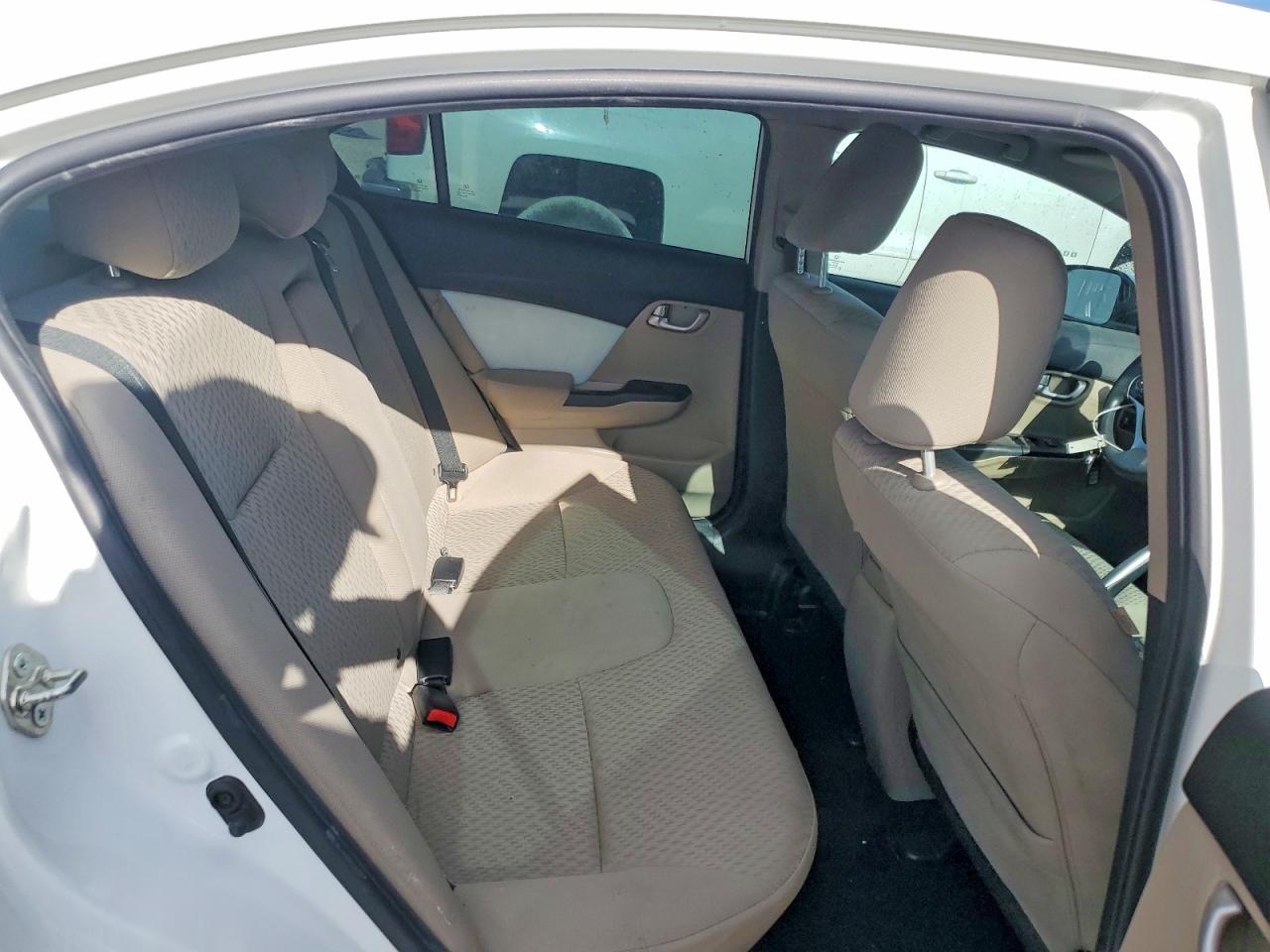 2015 Honda Civic Ex White vin: 2HGFB2F81FH514717