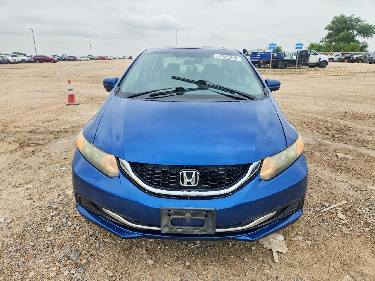 2015 Honda Civic Ex Blue vin: 2HGFB2F81FH526432