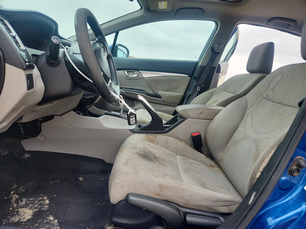 2015 Honda Civic Ex Blue vin: 2HGFB2F81FH526432
