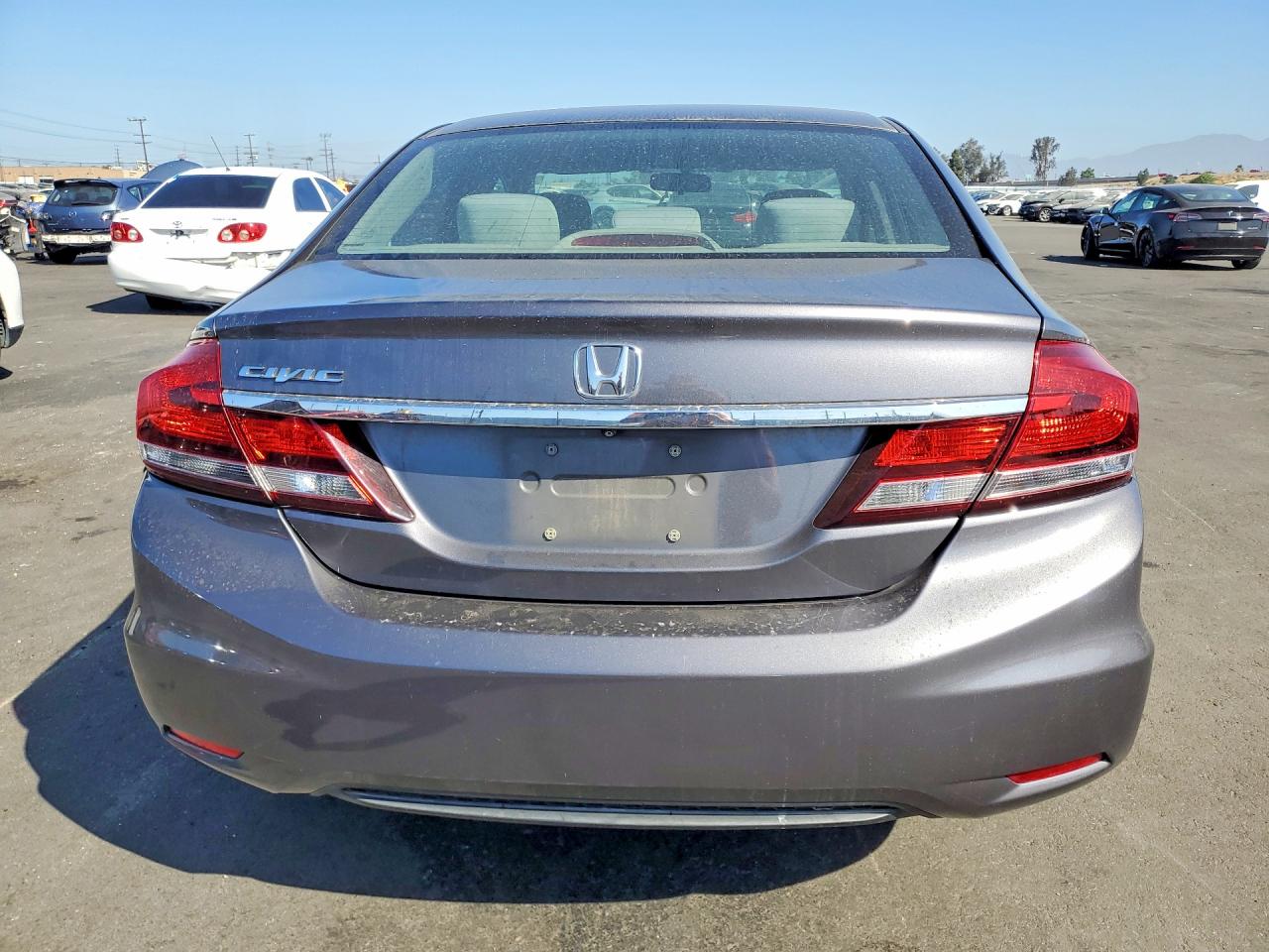 2015 Honda Civic Ex Gray vin: 2HGFB2F81FH561035
