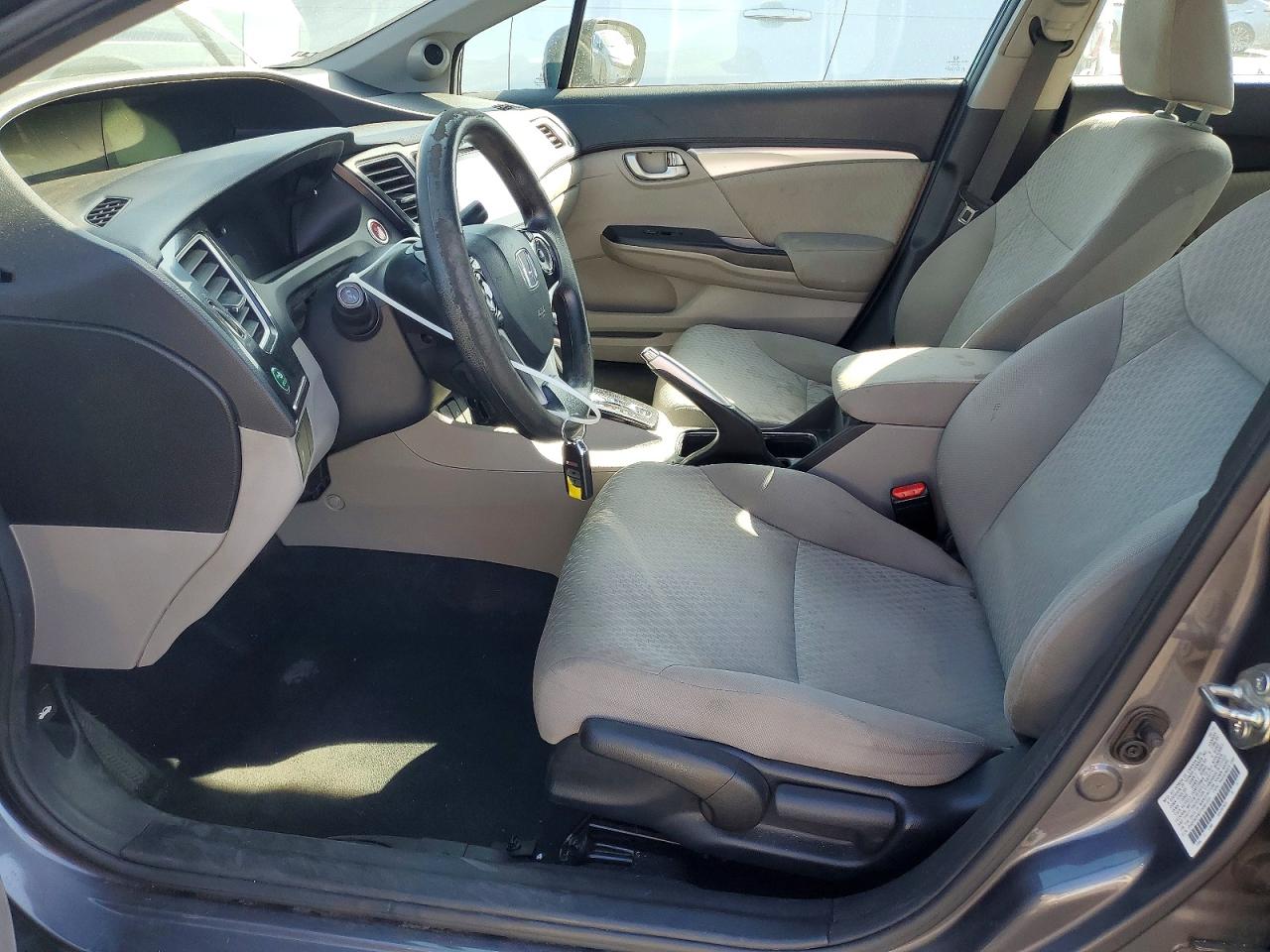 2015 Honda Civic Ex Gray vin: 2HGFB2F81FH561035