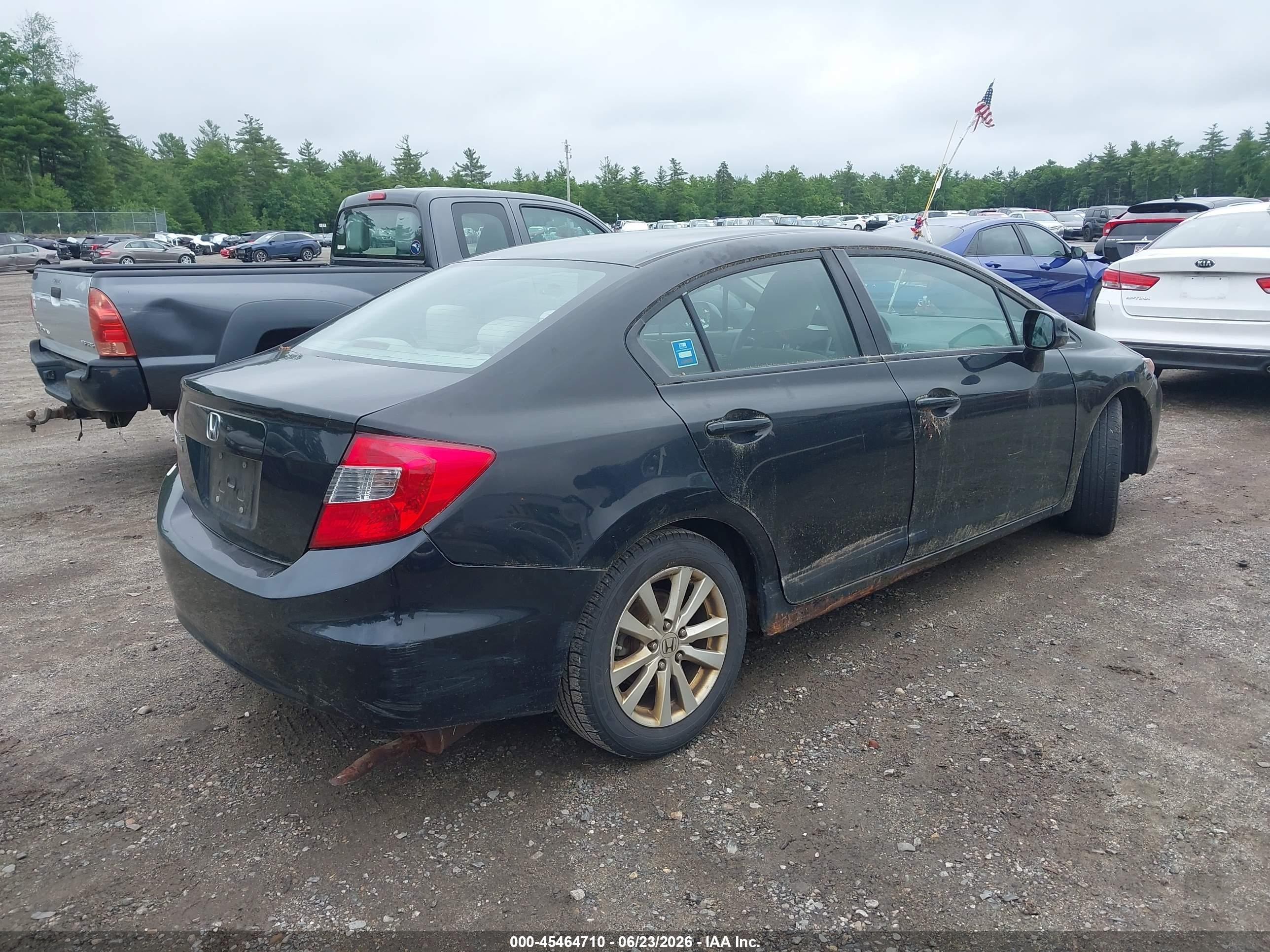 2012 Honda Civic Ex Black vin: 2HGFB2F82CH300623