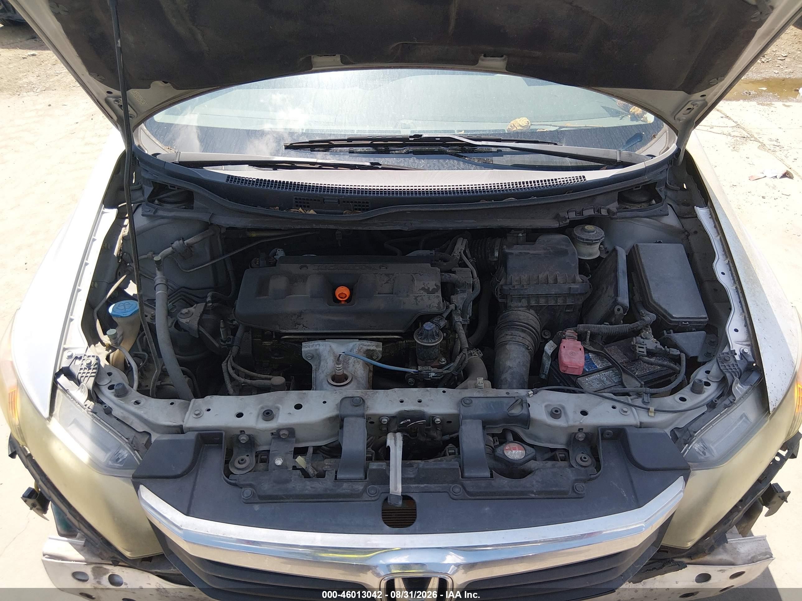 2012 Honda Civic Ex Silver vin: 2HGFB2F82CH312769
