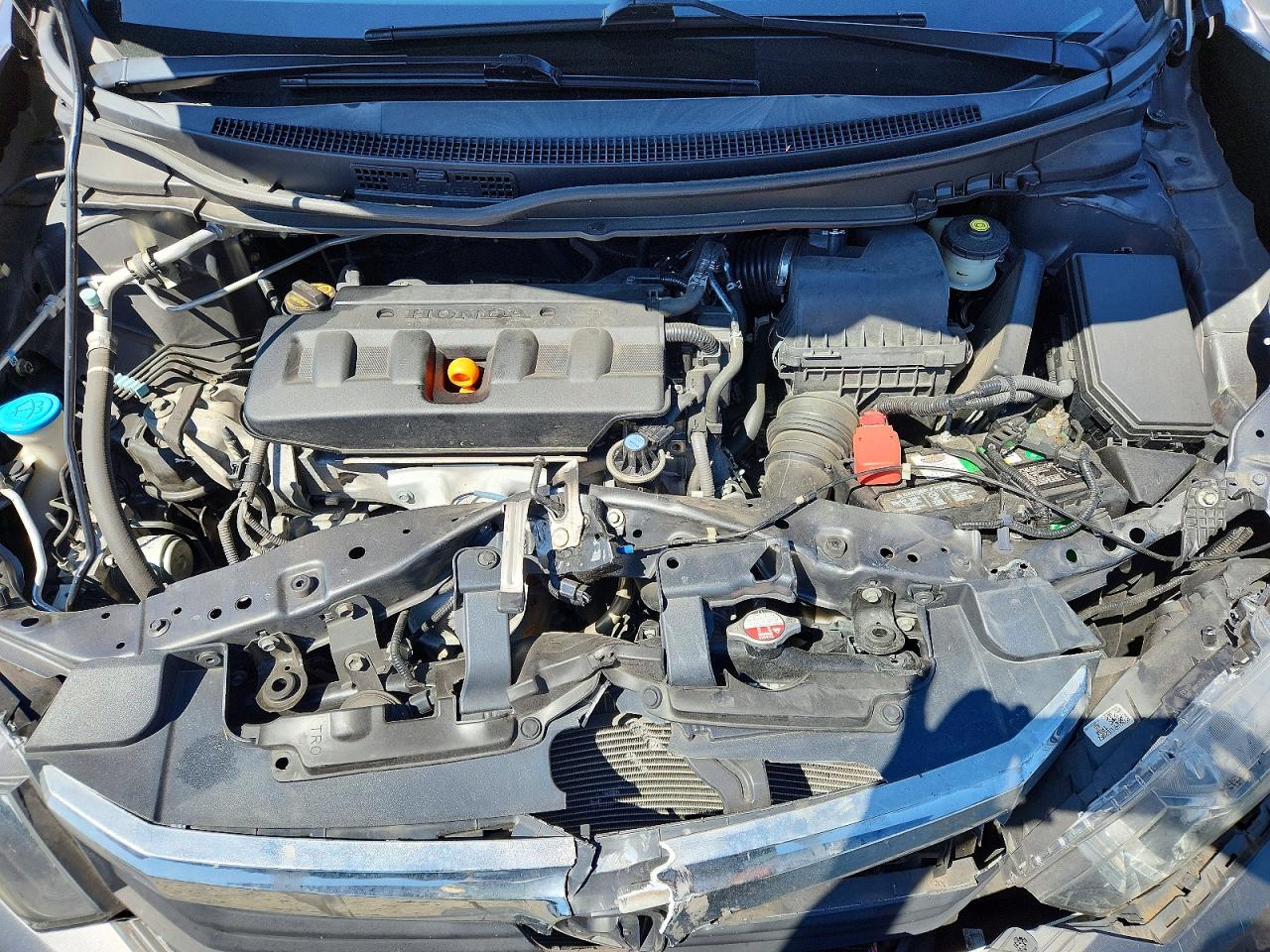2012 Honda Civic Ex Gray vin: 2HGFB2F82CH525947