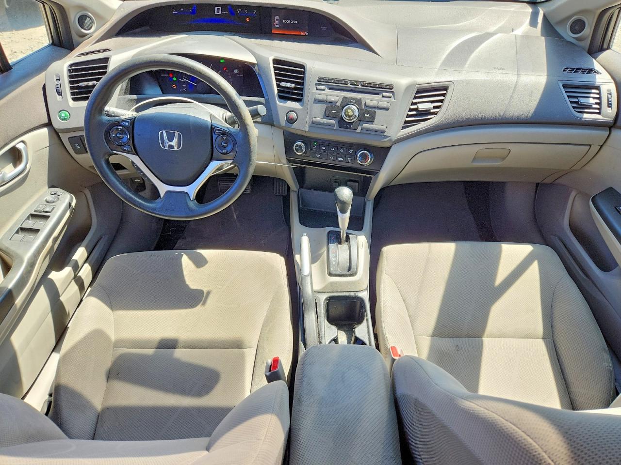 2012 Honda Civic Ex Gray vin: 2HGFB2F82CH525947