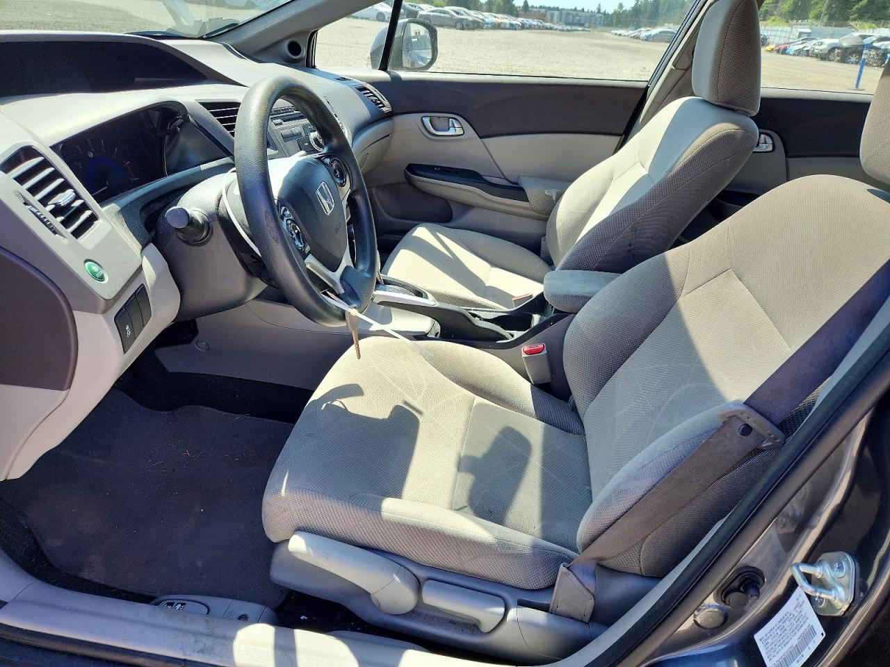 2012 Honda Civic Ex Gray vin: 2HGFB2F82CH525947