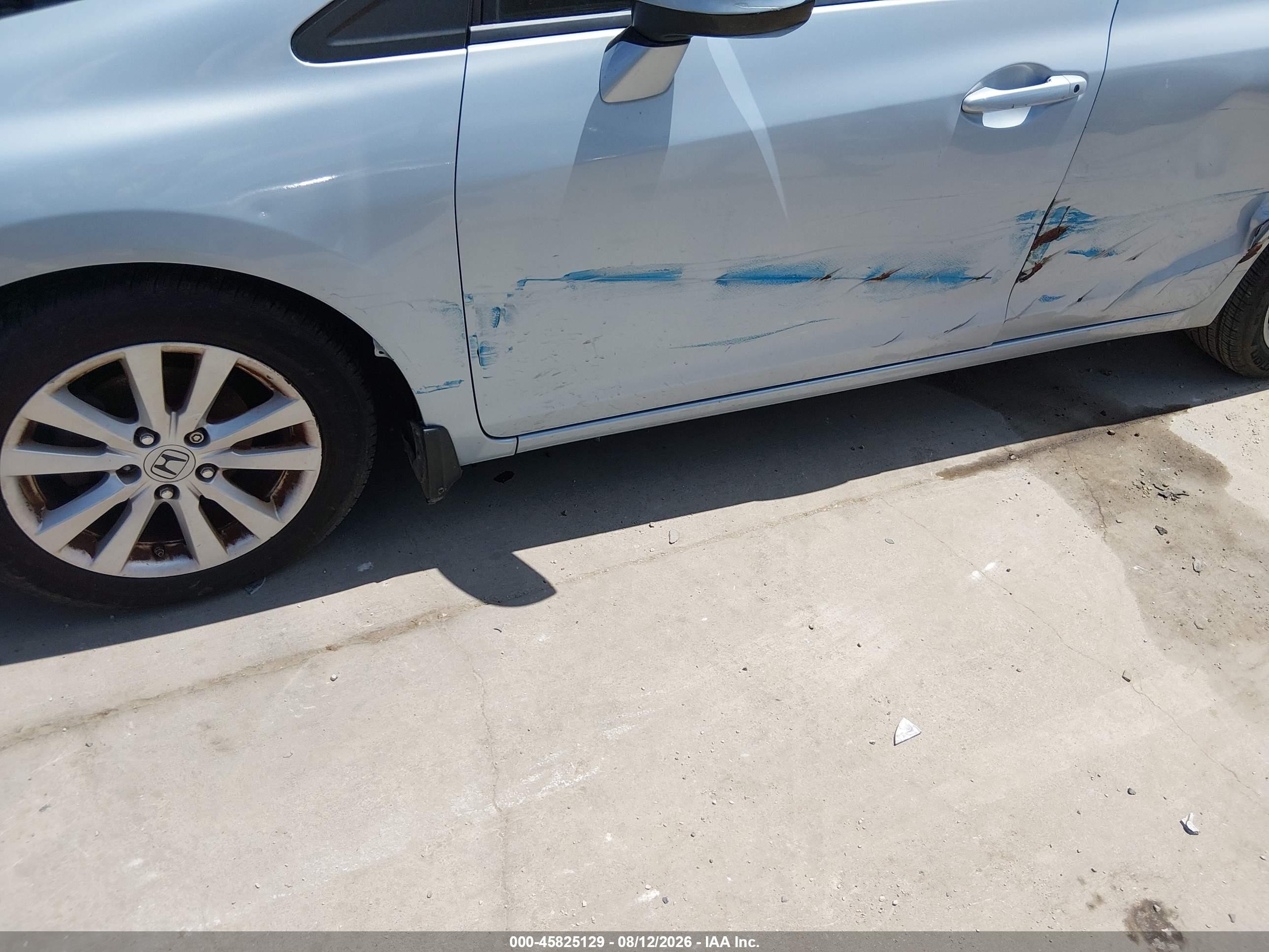 2012 Honda Civic Ex Blue vin: 2HGFB2F82CH529495