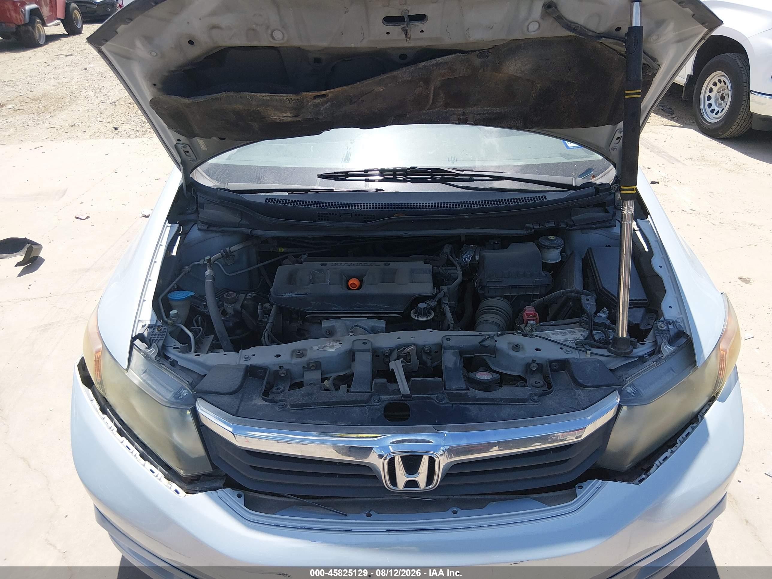 2012 Honda Civic Ex Blue vin: 2HGFB2F82CH529495