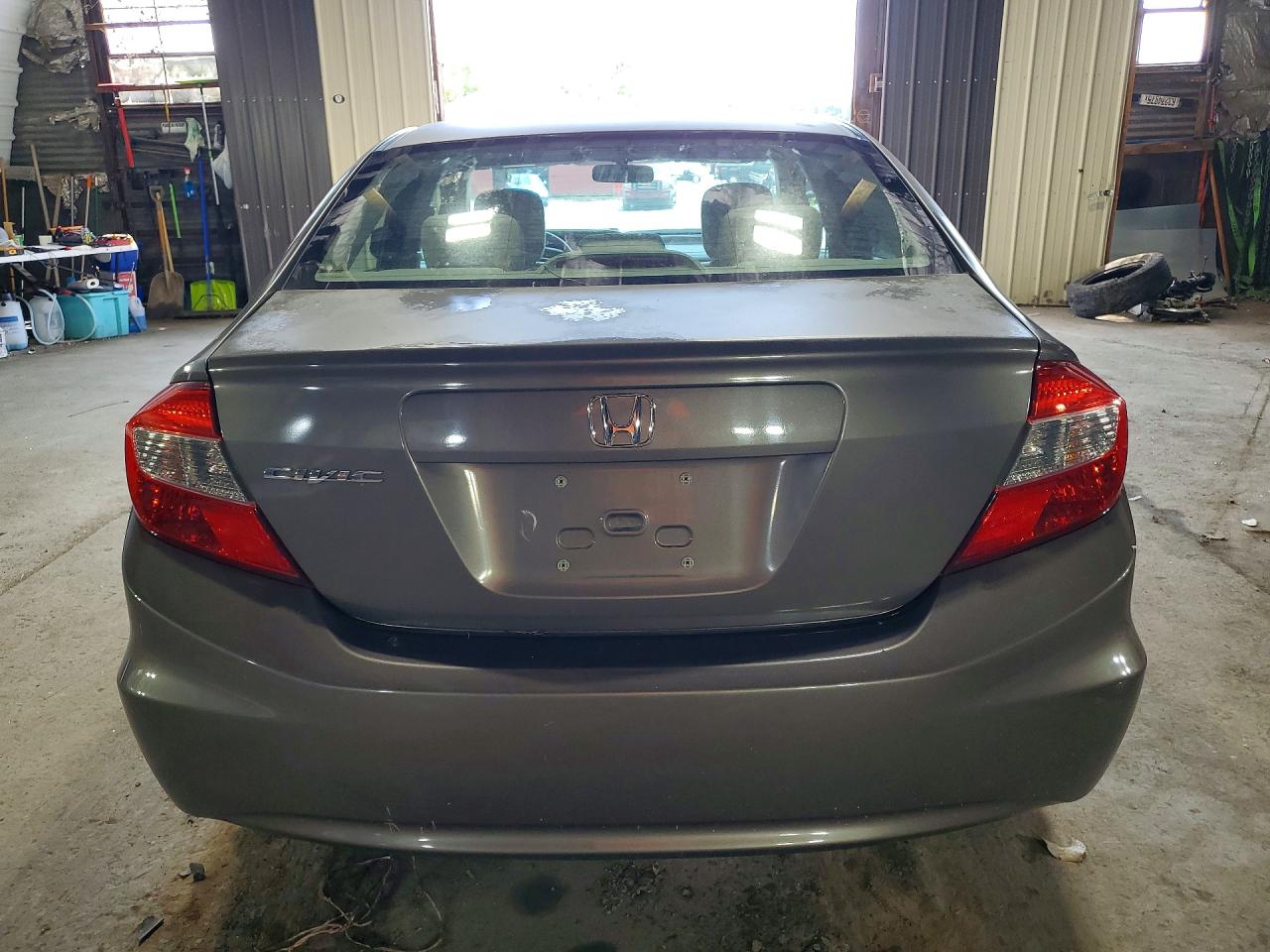 2012 Honda Civic Ex Brown vin: 2HGFB2F82CH530856