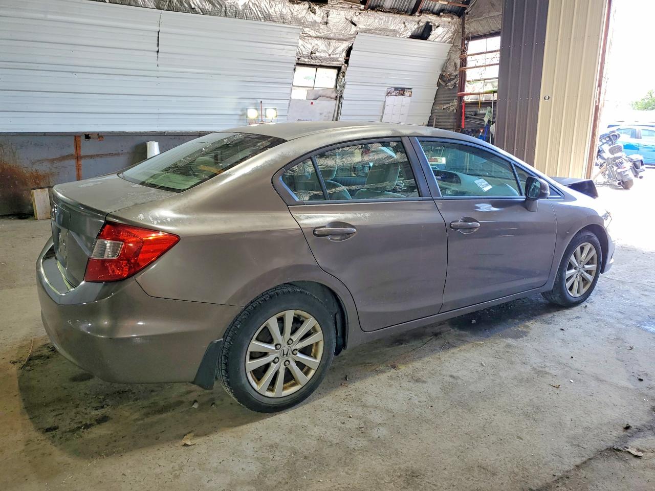 2012 Honda Civic Ex Brown vin: 2HGFB2F82CH530856