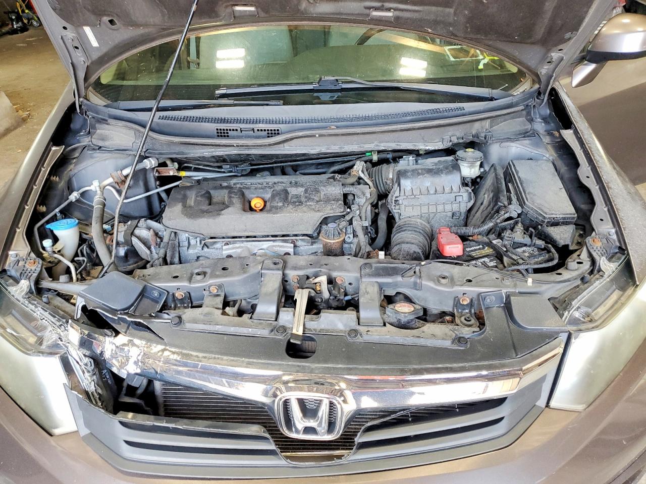 2012 Honda Civic Ex Brown vin: 2HGFB2F82CH530856