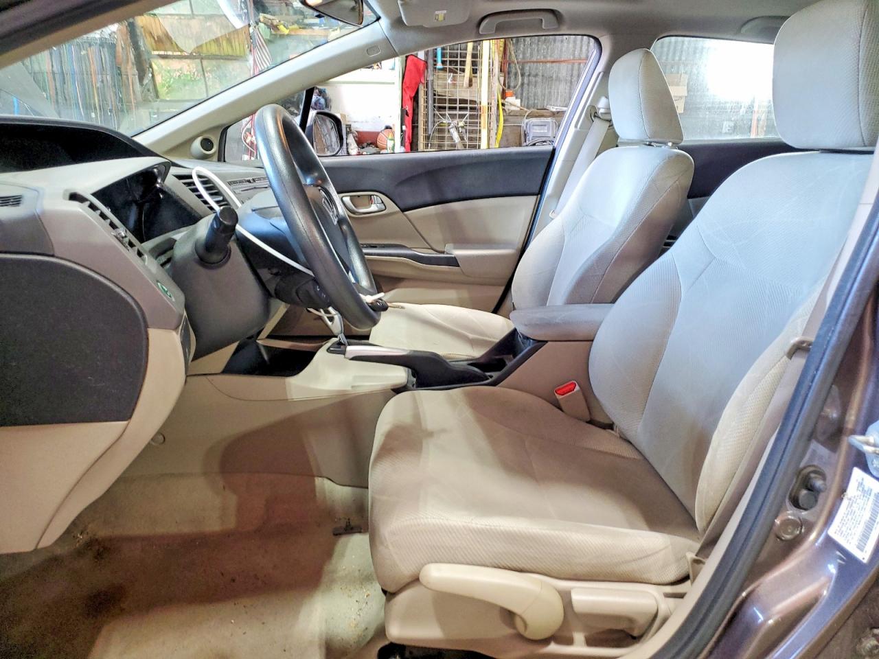 2012 Honda Civic Ex Brown vin: 2HGFB2F82CH530856