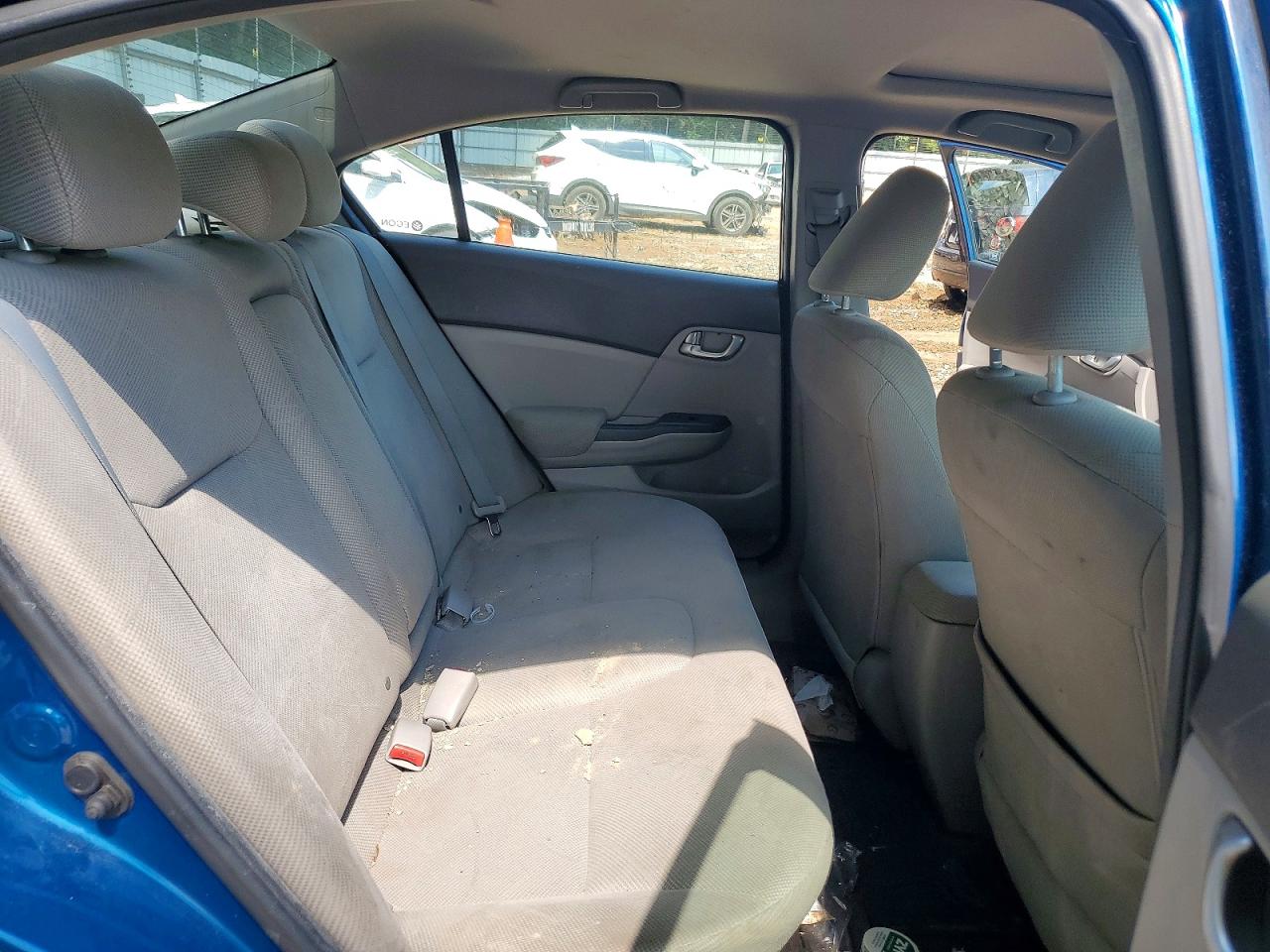 2012 Honda Civic Ex Синий vin: 2HGFB2F82CH554610