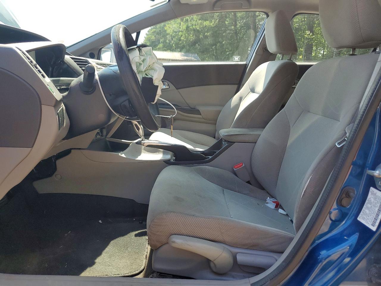 2012 Honda Civic Ex Синий vin: 2HGFB2F82CH554610