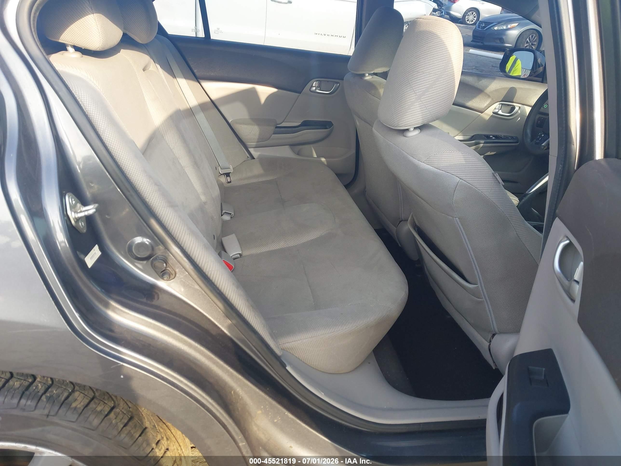 2012 Honda Civic Ex Gray vin: 2HGFB2F82CH573044